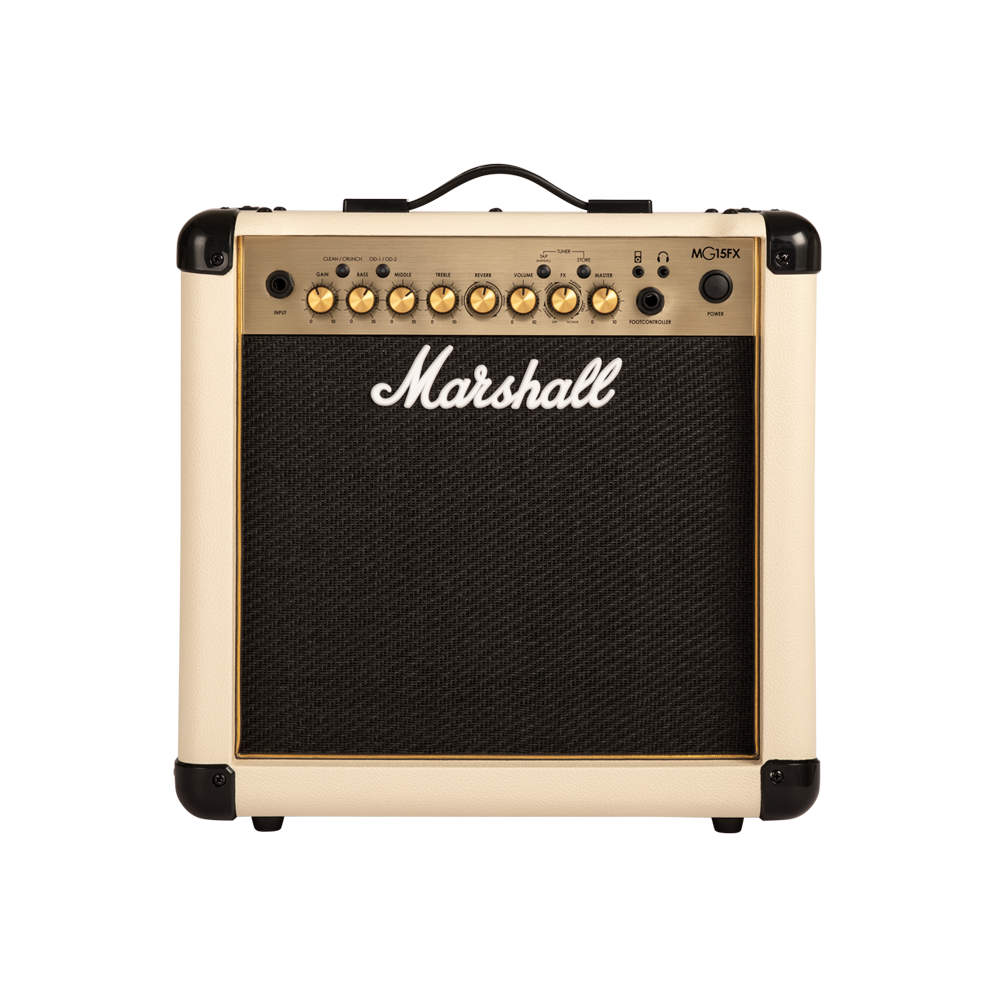 Marshall MG15GFXC 15-Watt Guitar Combo Amplifier with Effects - Cream