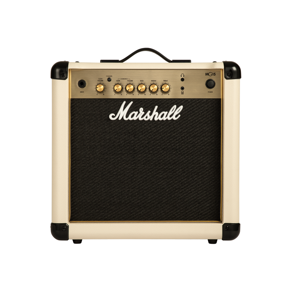 Marshall MG15GC 15Watt Combo Guitar Amplifier - Cream