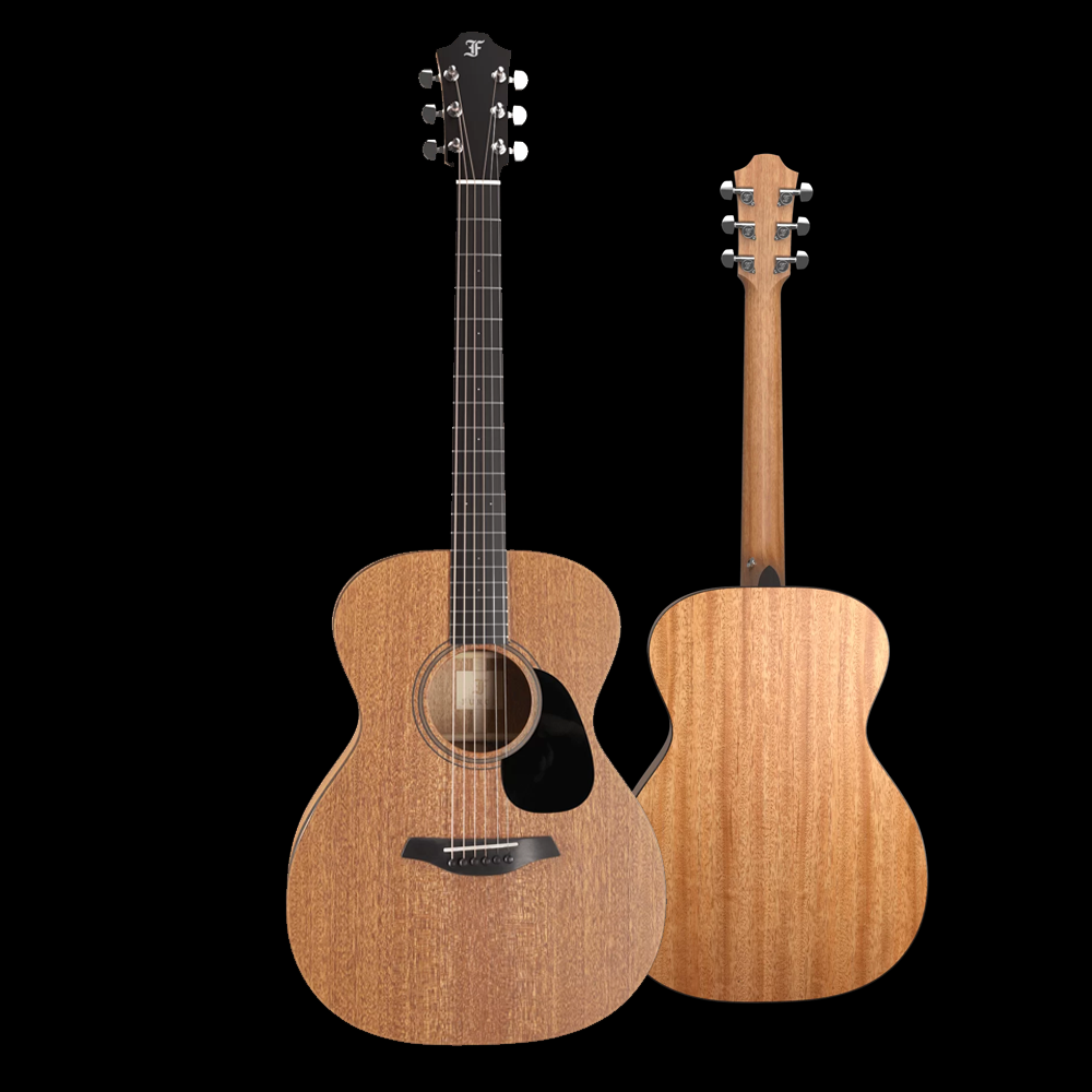 Furch Blue OM-MM Electro-Acoustic Guitar, Western African Mahogany / African Mahogany