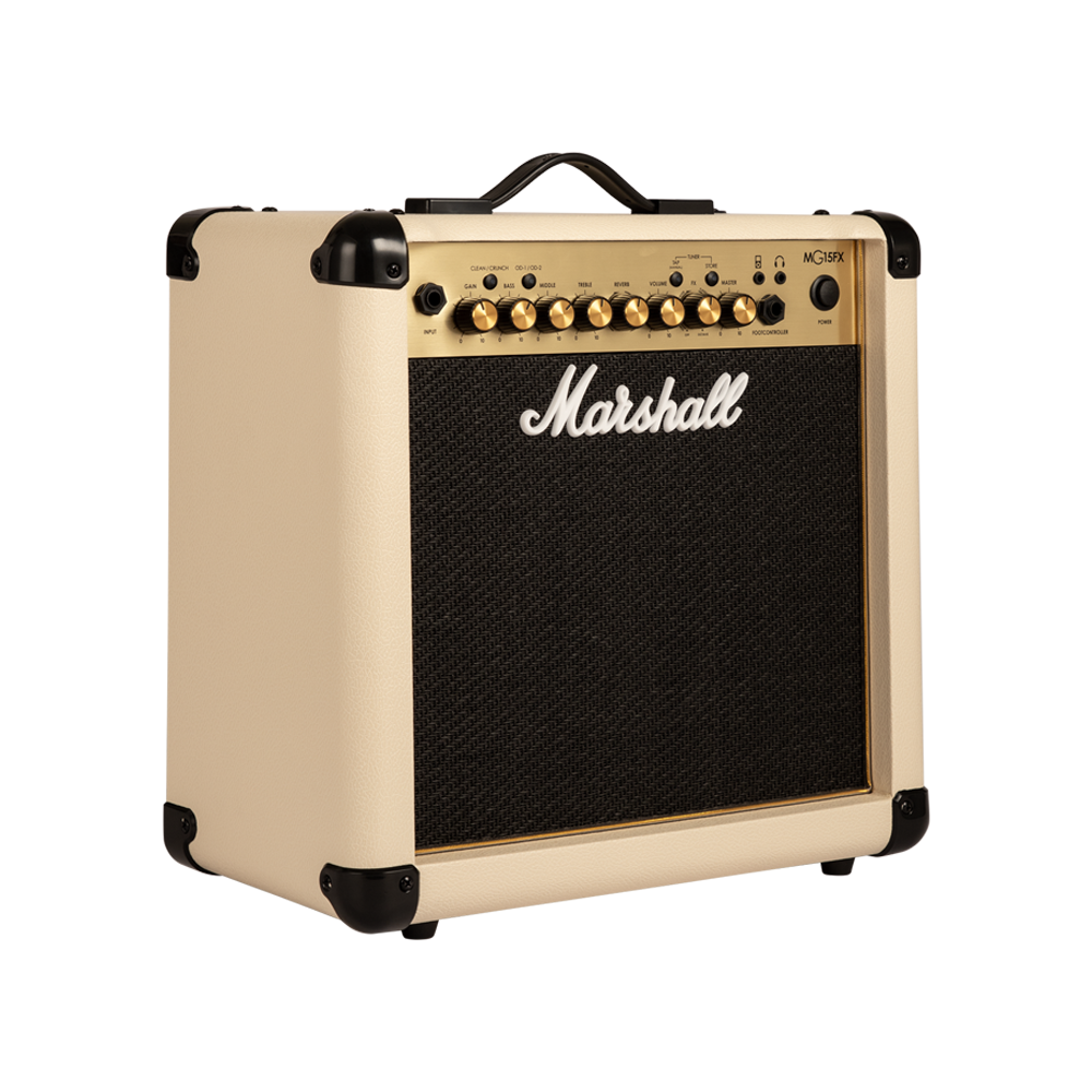 Marshall MG15GFXC 15-Watt Guitar Combo Amplifier with Effects - Cream