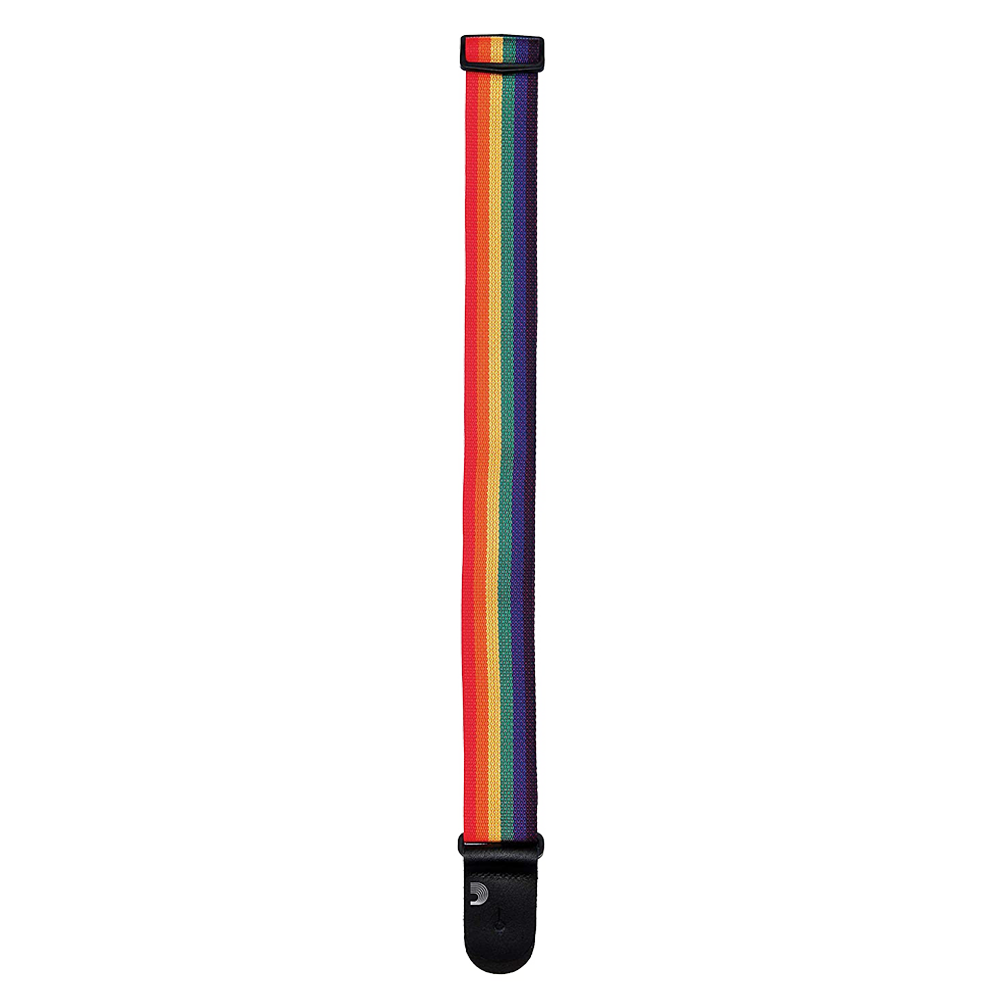 Planet Waves PWS111 Polypropylene 2" Guitar Strap (Rainbow)