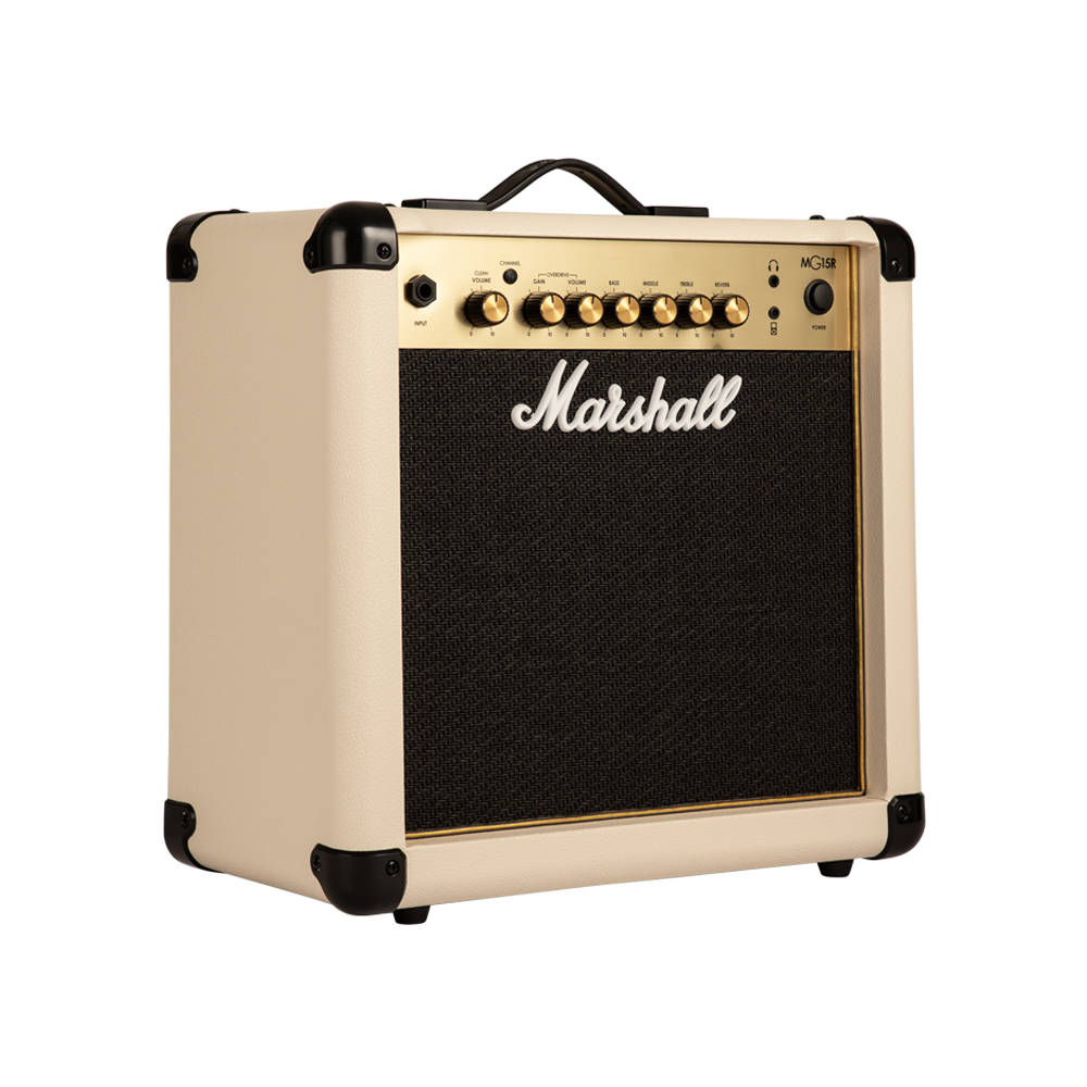 Marshall MG15GRC 15-Watt Guitar Combo Amplifier with Reverb - Cream