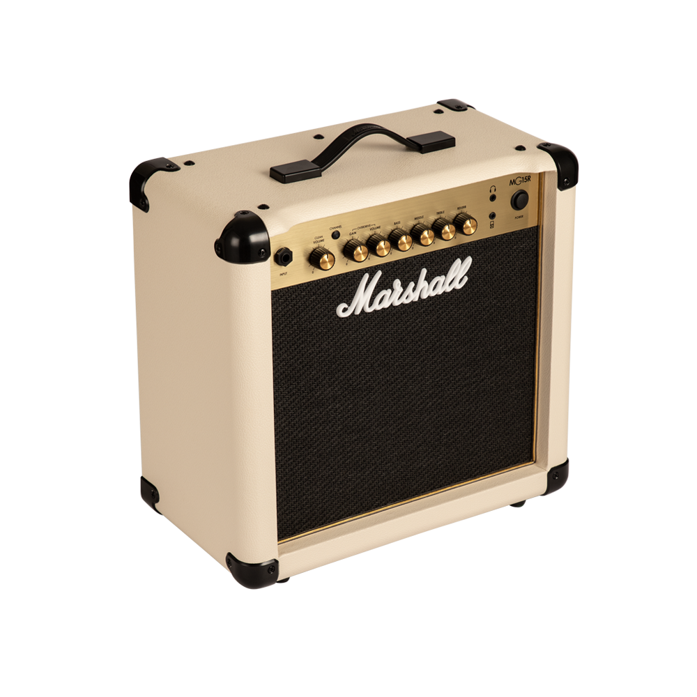Marshall MG15GRC 15-Watt Guitar Combo Amplifier with Reverb - Cream