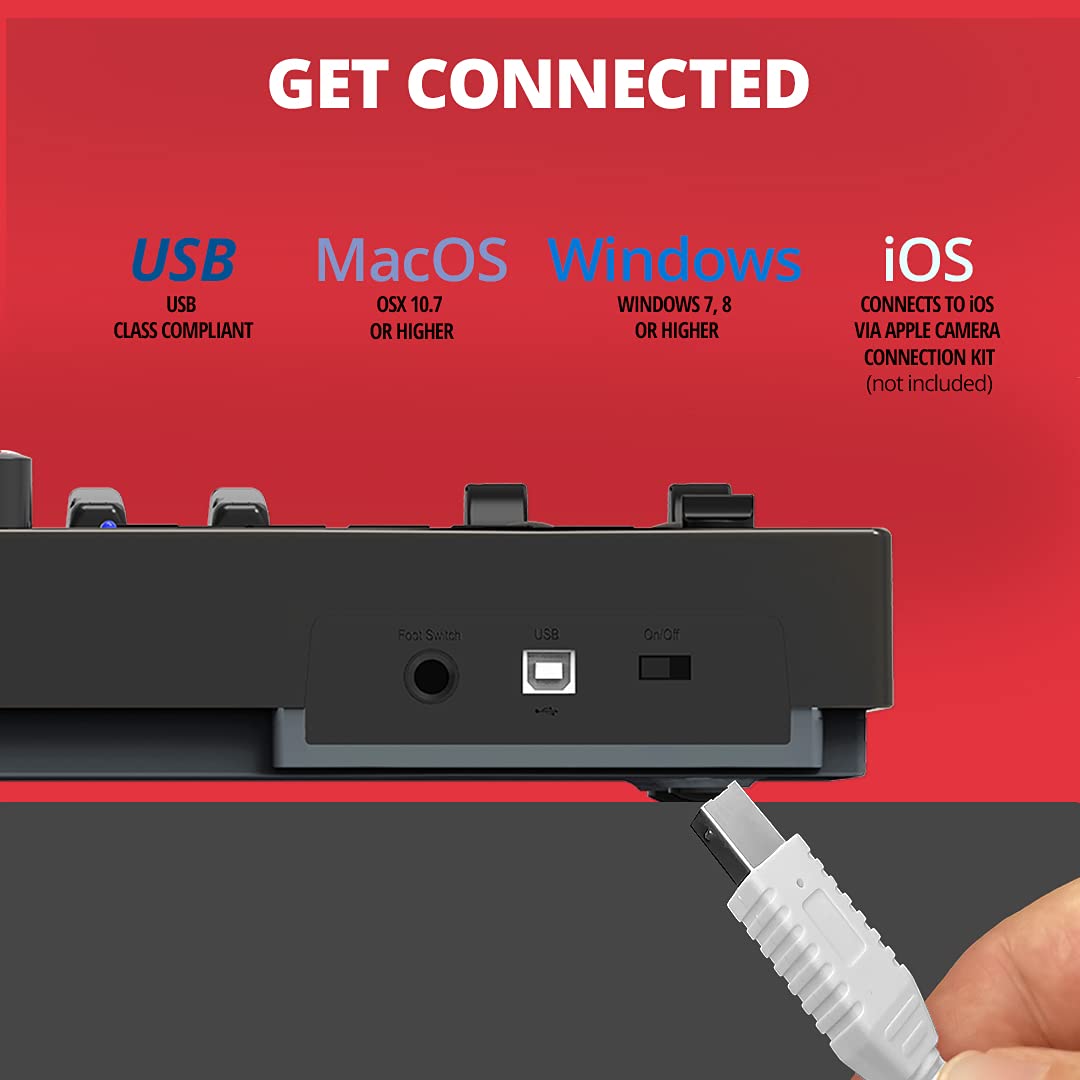 Nektar Impact LX49+ 49-Keys Full-Size Velocity-Sensitive USB Midi keyboard