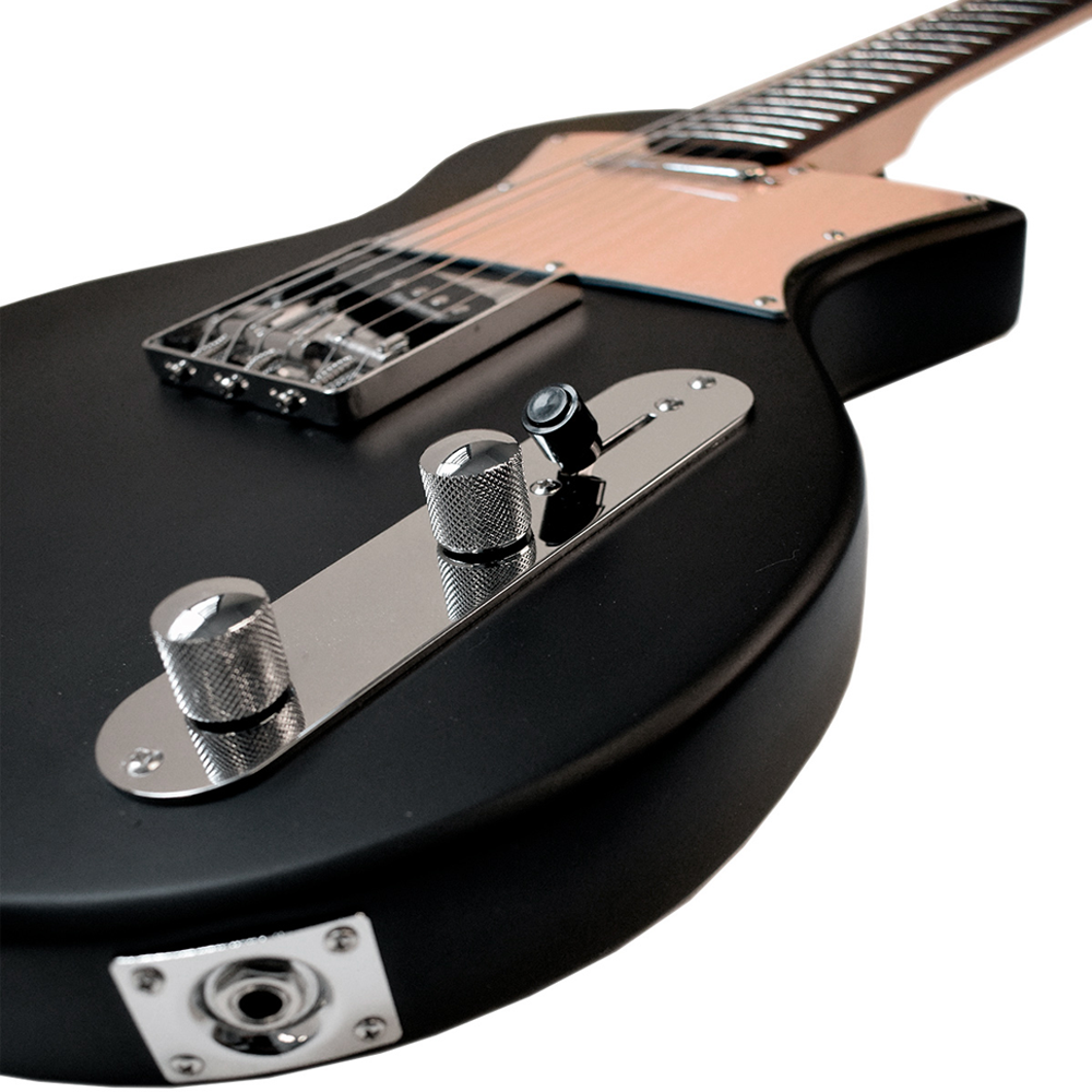 NEWEN FRIZZ Style Electric Guitar Made in Argentina, Black