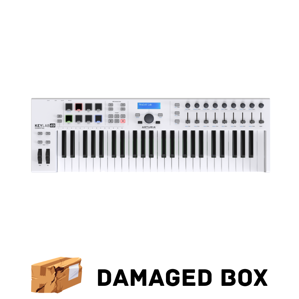 Arturia KeyLab Essential 49 49-Key Keyboard Controller - Damaged Box