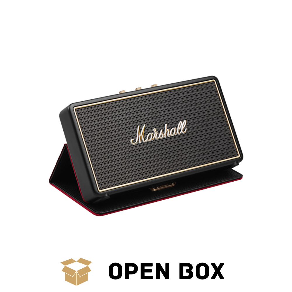 Marshall Stockwell Portable Bluetooth Speaker with Case (Black) - Open Box
