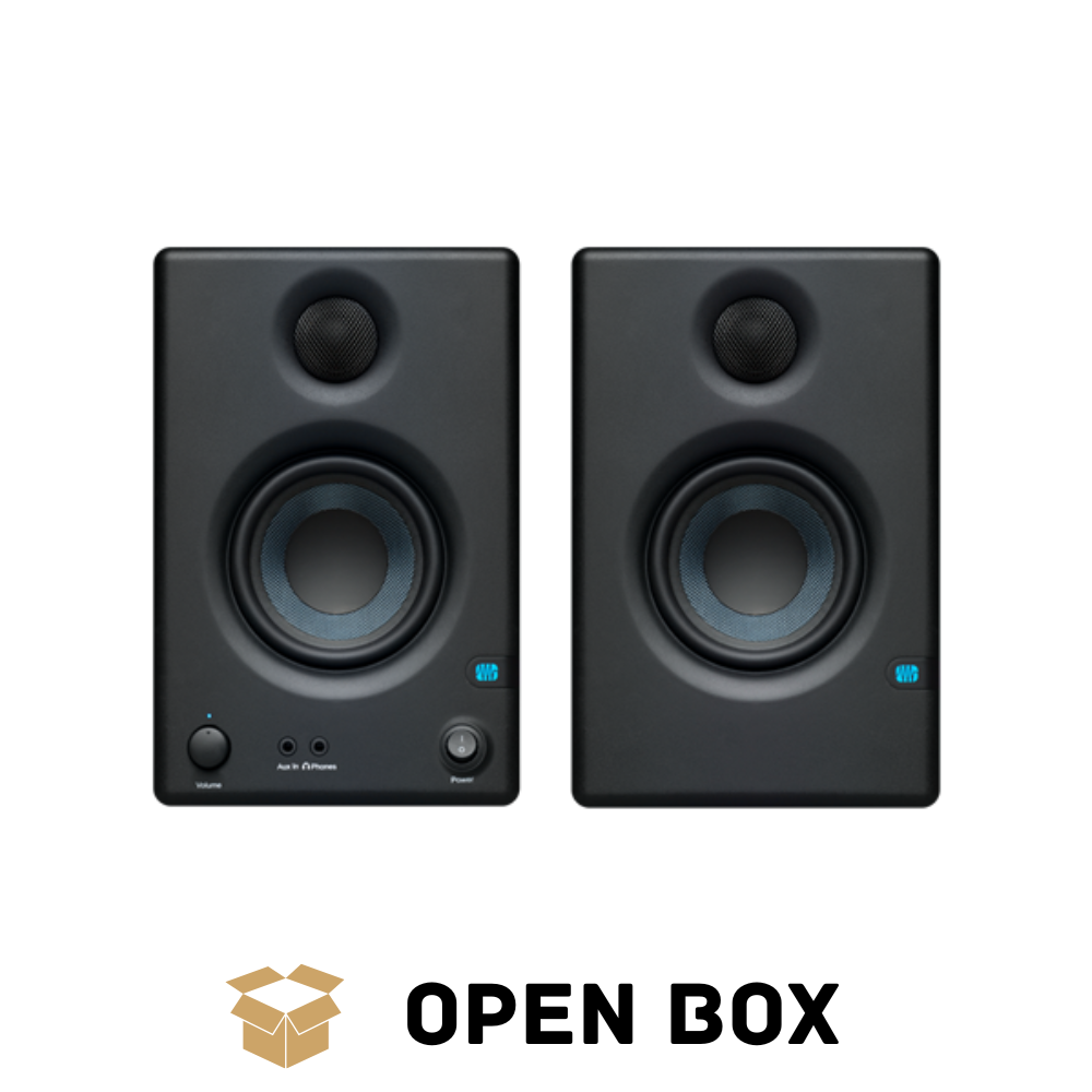 PreSonus Eris E3.5 Studio Monitor Speaker (Pair) - Black - Open Box