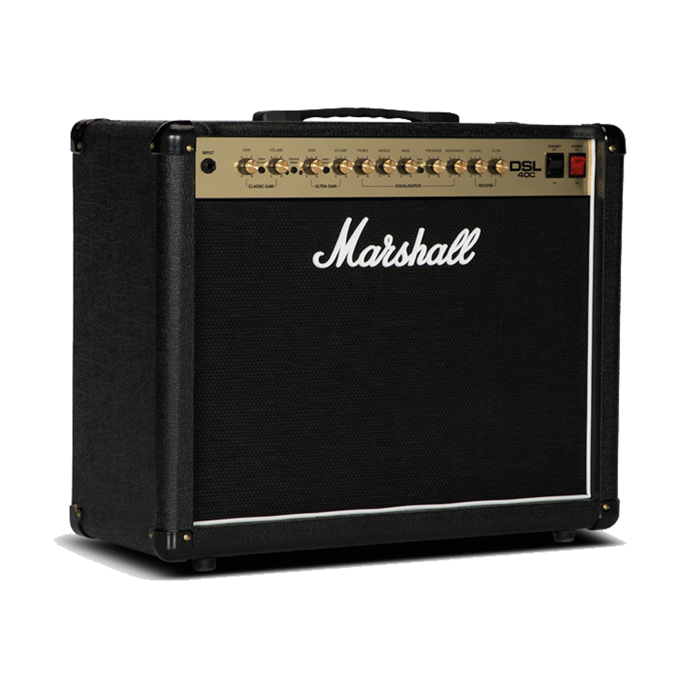 Marshall DSL40C 40W 1x12 Tube Guitar Combo Amp Black
