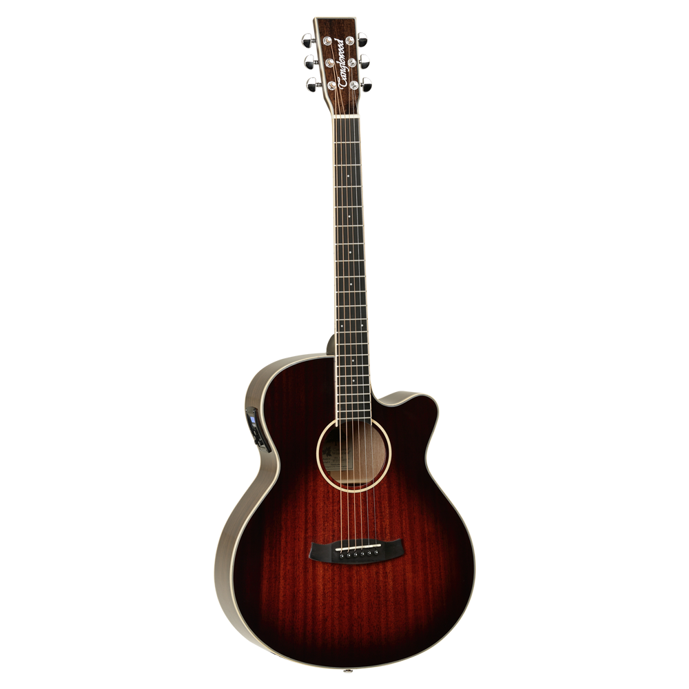 Tanglewood TW4 E AVB Winterleaf Super Folk Electro Acoustic Guitar, Fishman Pickup Autumn Vintage Burst Gloss