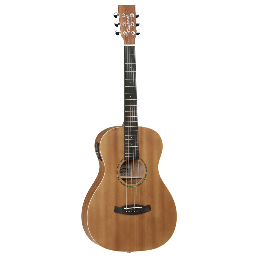 Tanglewood Roadster II TWR2 PE Semi Acoustic Guitar, 6 Strings, Parlour, Natural Satin Finish