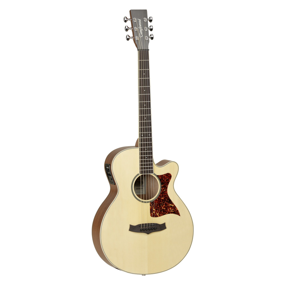 Tanglewood TSP45 Sundance Premier Solid Top Electro Acoustic Guitar- Natural Satin