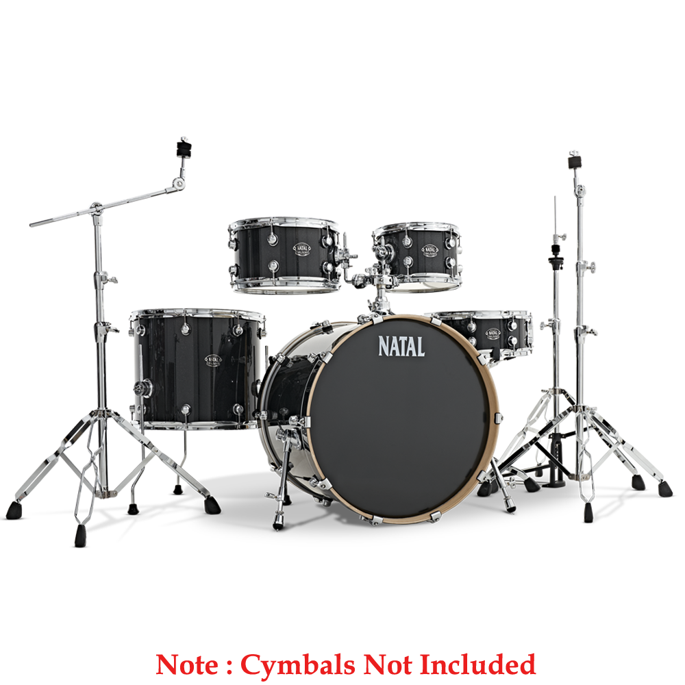 Natal KAR-UFX-BLS Arcadia Drum Kit. UFX Configuration Black Sparkle