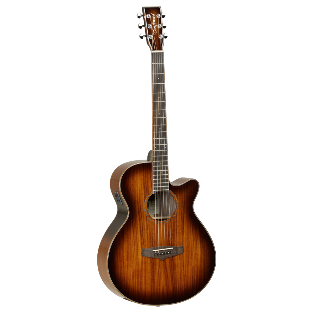 Tanglewood TW4 E KOA Winterleaf Series Electro Acoustic Guitar, Fishman Presys Pickup, Tobacco Burst Gloss