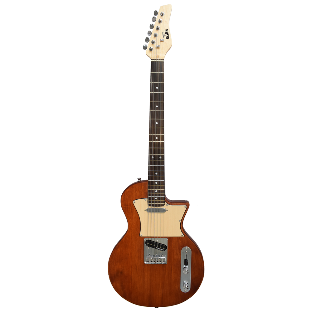 Newen Frizz Electric Guitar White Oak Wood 