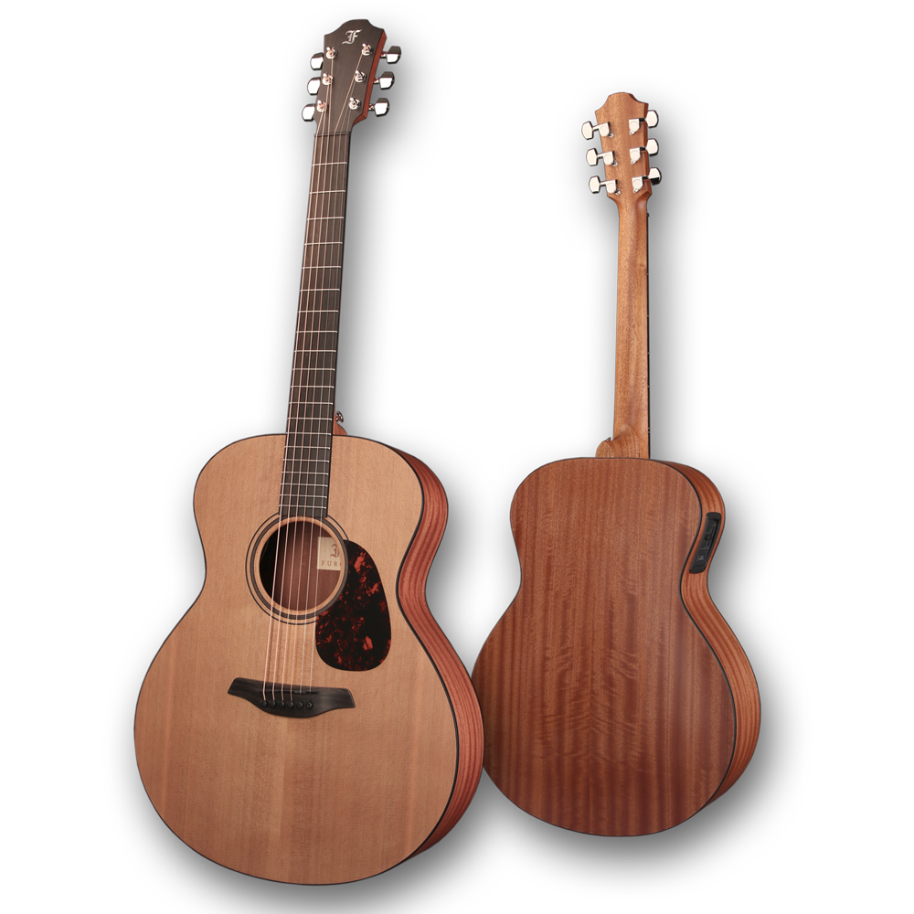 Furch Indigo Master's Choice Electro-Acoustic Guitar, Western red cedar / Layered mahogany