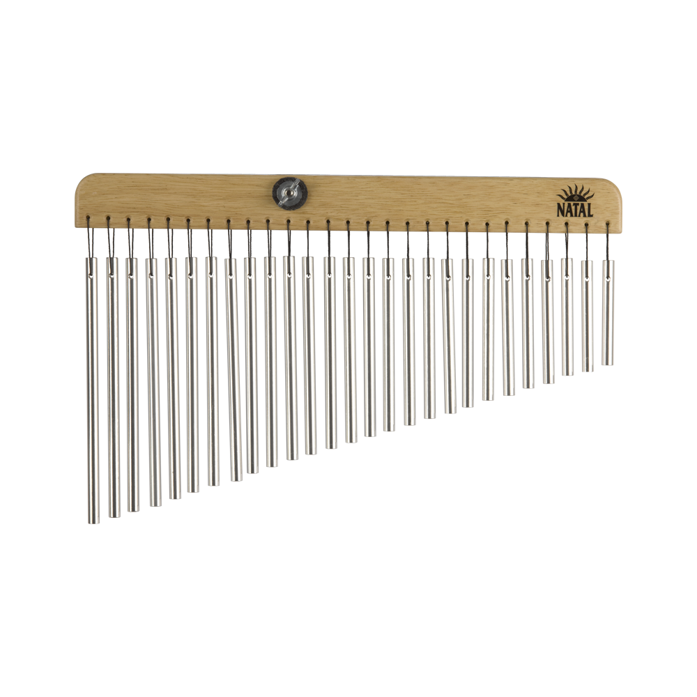 Natal BC-27-S Bar Chimes 27 Bars, Natural Aluminium