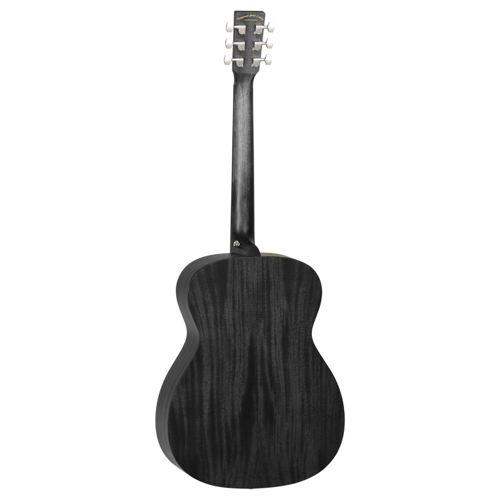 Tanglewood TWBB OE Blackbird Orchestra Semi Acoustic Guitar, Smokestack Black Satin