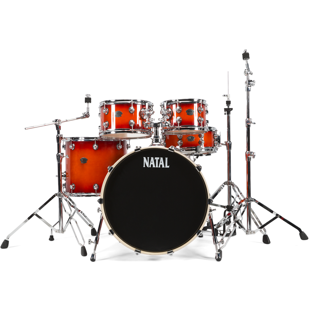 Natal KAR-UFX-SNB Arcadia Drum Kit. UFX Configuration Sunburst Lacquer