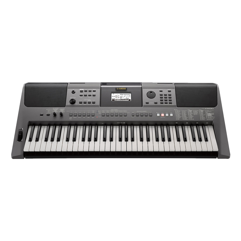 Yamaha PSR I500 61-Key Portable Keyboard with Power Adapter