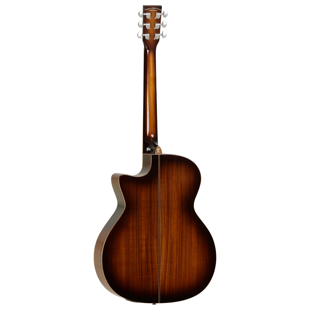 Tanglewood TW4-E-VC-KOA Winterleaf Venetian Cutaway Electro Acoustic Guitar, Fishman Presys, Autumn Burst Gloss