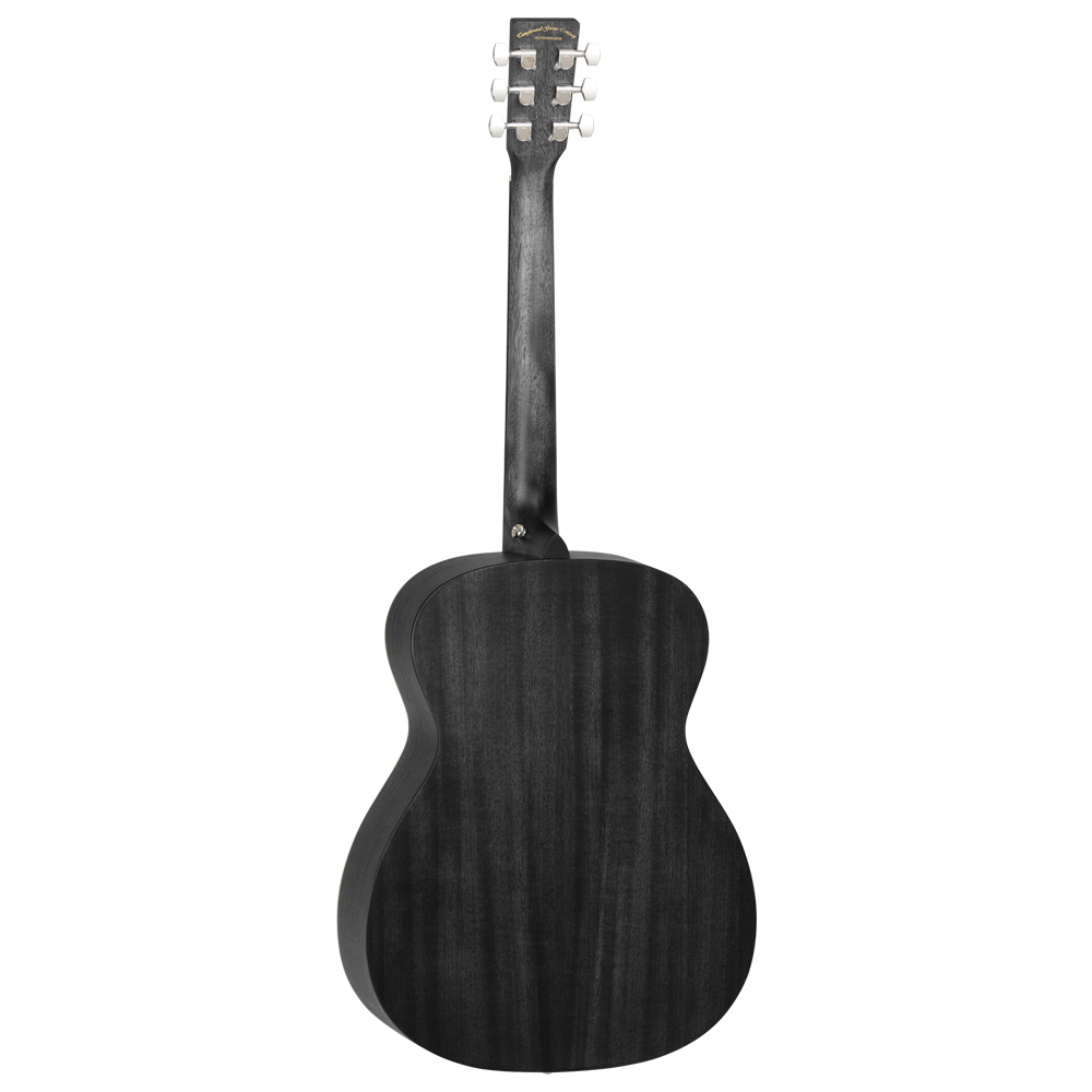 Tanglewood TWBB O Blackbird Orchestra Acoustic Guitar, Hand Selected Mahogany, Smokestack Black Satin