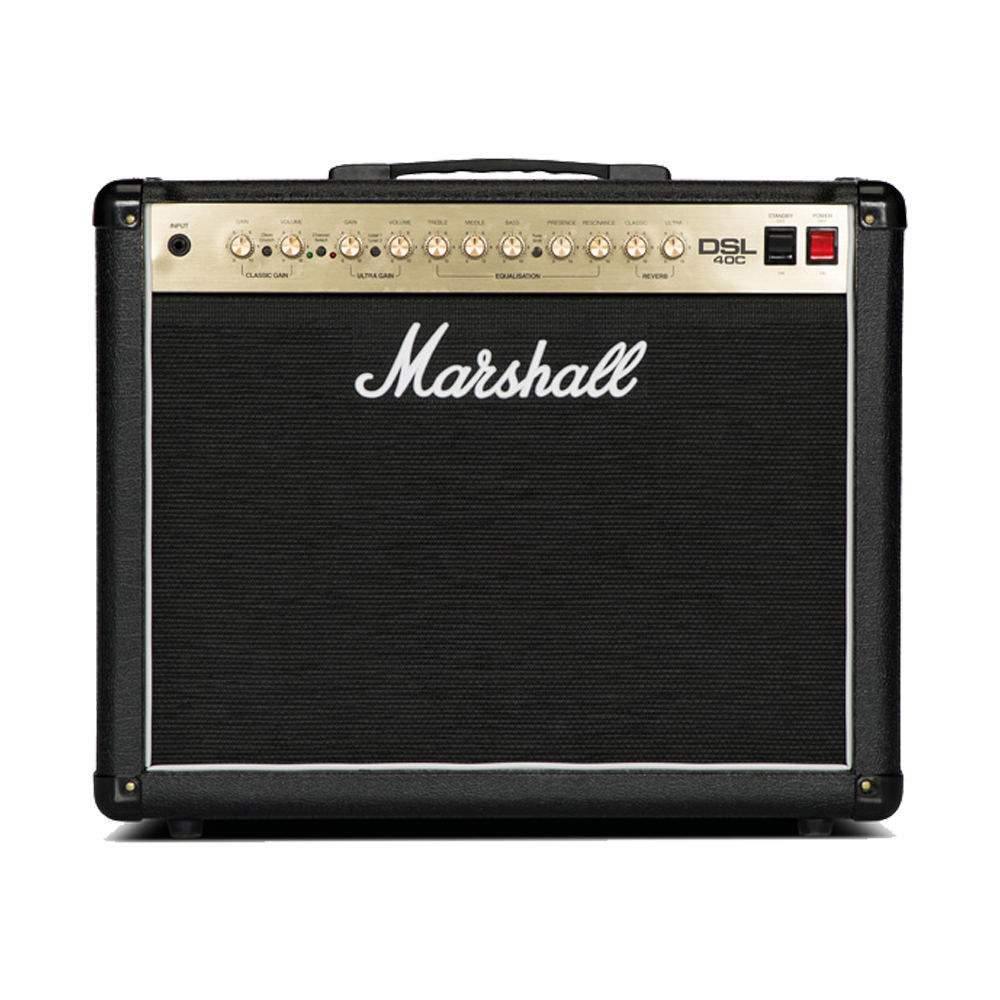 Marshall DSL40C 40W 1x12 Tube Guitar Combo Amp Black