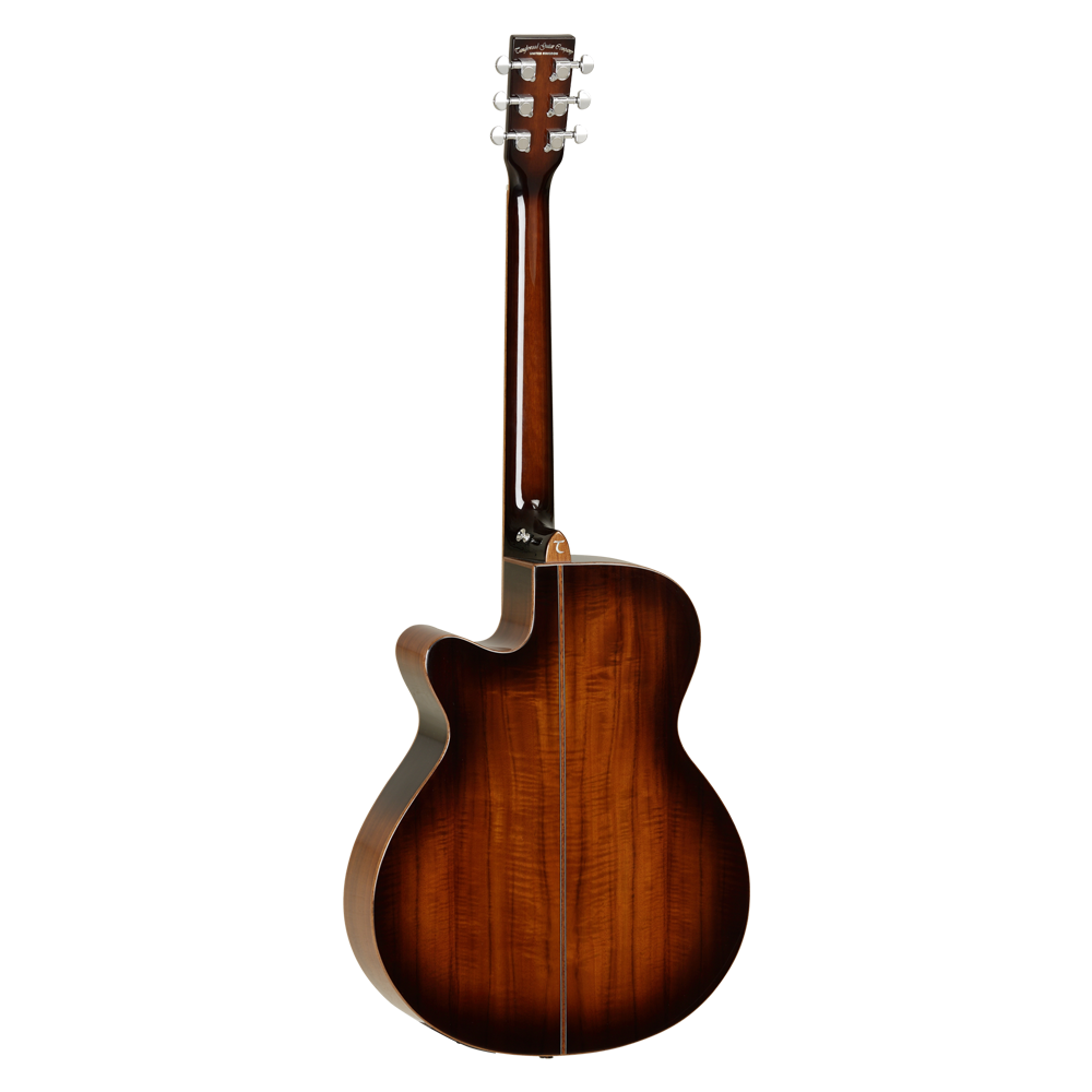 Tanglewood TW4 E KOA Winterleaf Series Electro Acoustic Guitar, Fishman Presys Pickup, Tobacco Burst Gloss