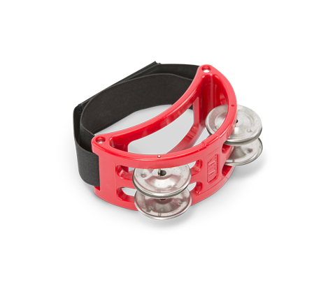 Natal NTFTR Foot Tambourine, Red