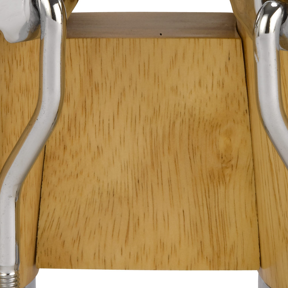 Natal NFU67N-MCN Natural Wood Bongos Chrome Hardware, Matt Natural