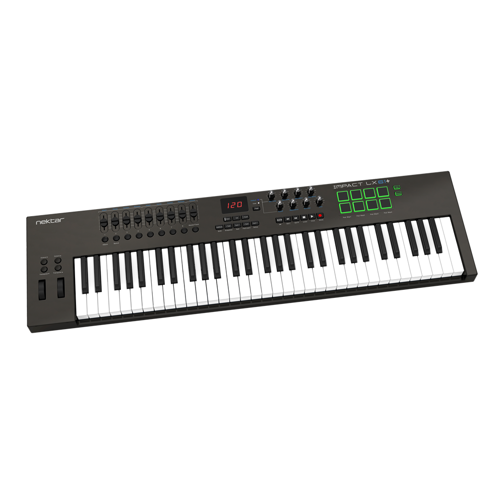 Nektar Impact LX61+ 61-Keys Full-Size Velocity-Sensitive USB Midi keyboard