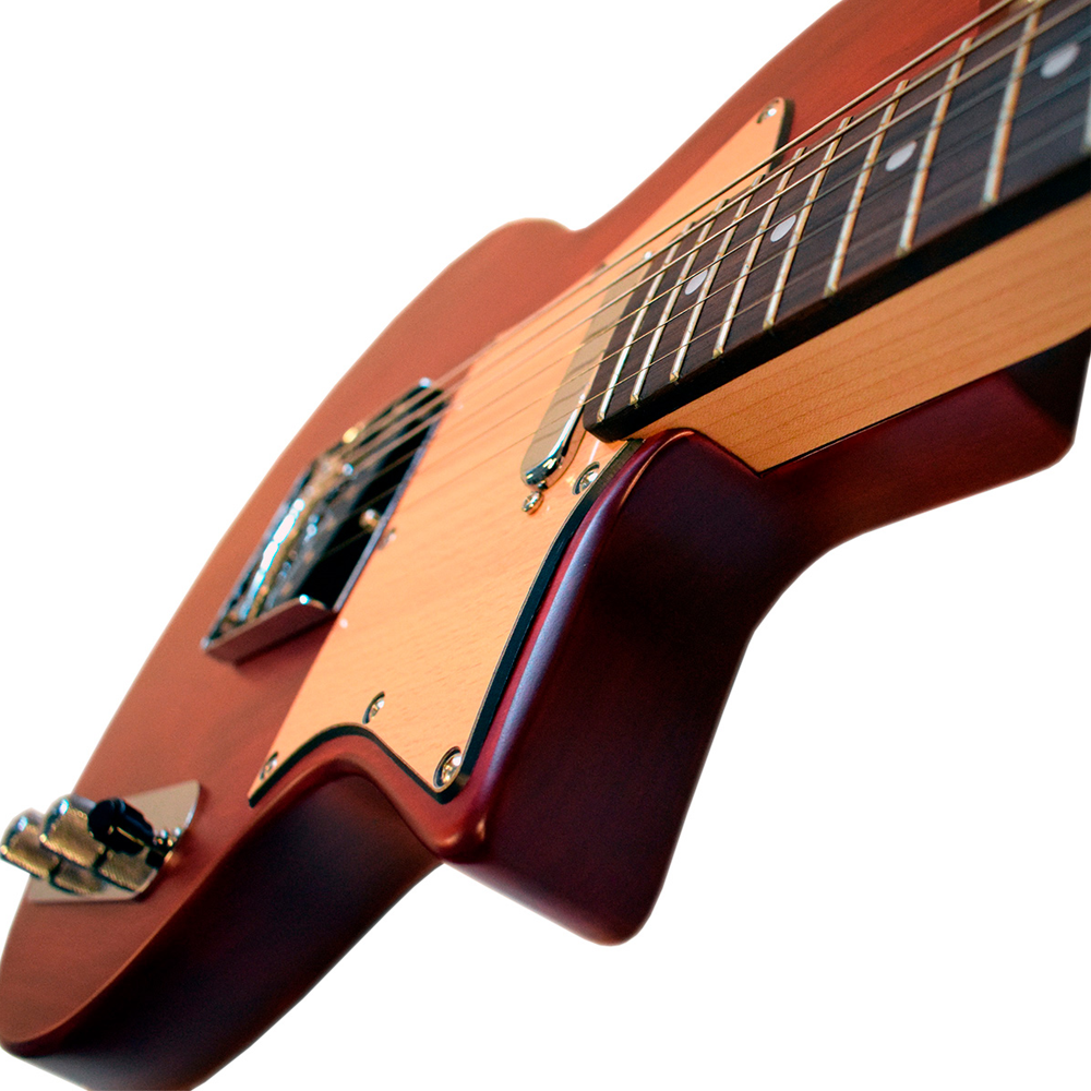 Newen Frizz Electric Guitar White Oak Wood 