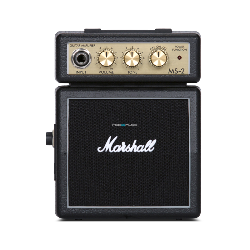 Marshall MS-2 Micro Guitar Amplifier, Black