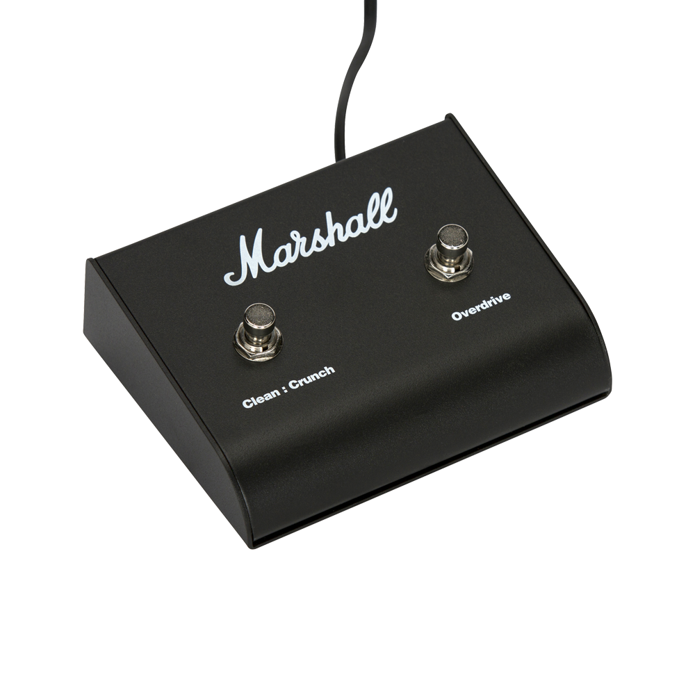 Marshall PEDL-90010 Crunch/Overdrive 2-Button Footswitch Pedal for FX Models