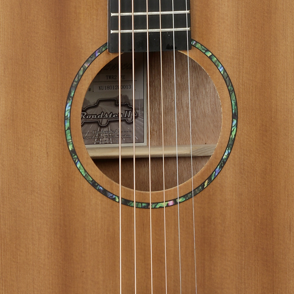 Tanglewood Roadster II TWR2 PE Semi Acoustic Guitar, 6 Strings, Parlour, Natural Satin Finish