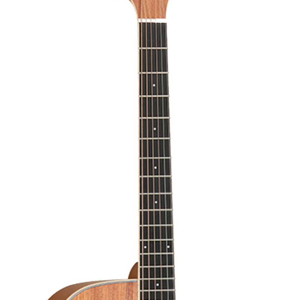 Tanglewood Union Series TWU D CE Solid Top Mahogany Dreadnought Semi Acoustic Guitar, Natural Satin