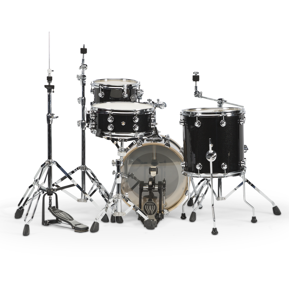 Natal KARB-TJ-BLS Arcadia Birch Series Traditional Jazz TJ 4 Piece Shell Pack Acoustic Drum Kit Without Hardware & Cymbals