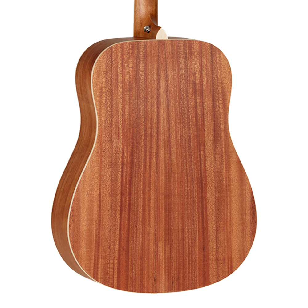 Tanglewood Union Series TWU D Solid Top Mahogany Dreadnought Acoustic Guitar, Natural Satin