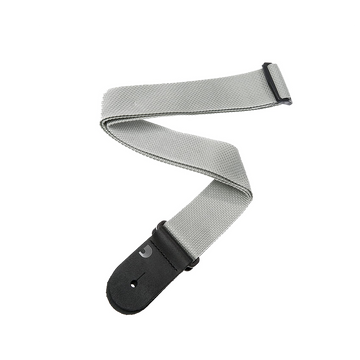 Planet Waves PWS105 Polypropylene 2" Guitar Strap (Silver)