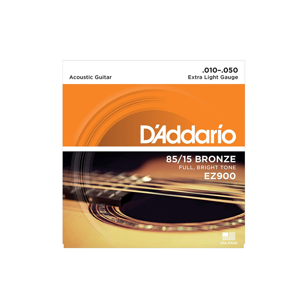 D'Addario EZ900 Bronze Extra light Acoustic Guitar Strings 10-50
