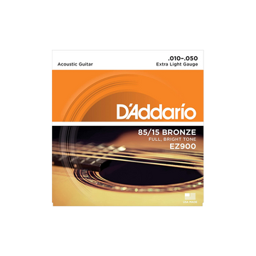 D'Addario EZ900 Bronze Extra light Acoustic Guitar Strings 10-50