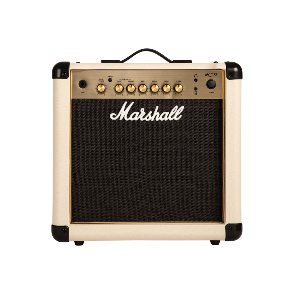 Marshall MG15GRC 15-Watt Guitar Combo Amplifier with Reverb - Cream