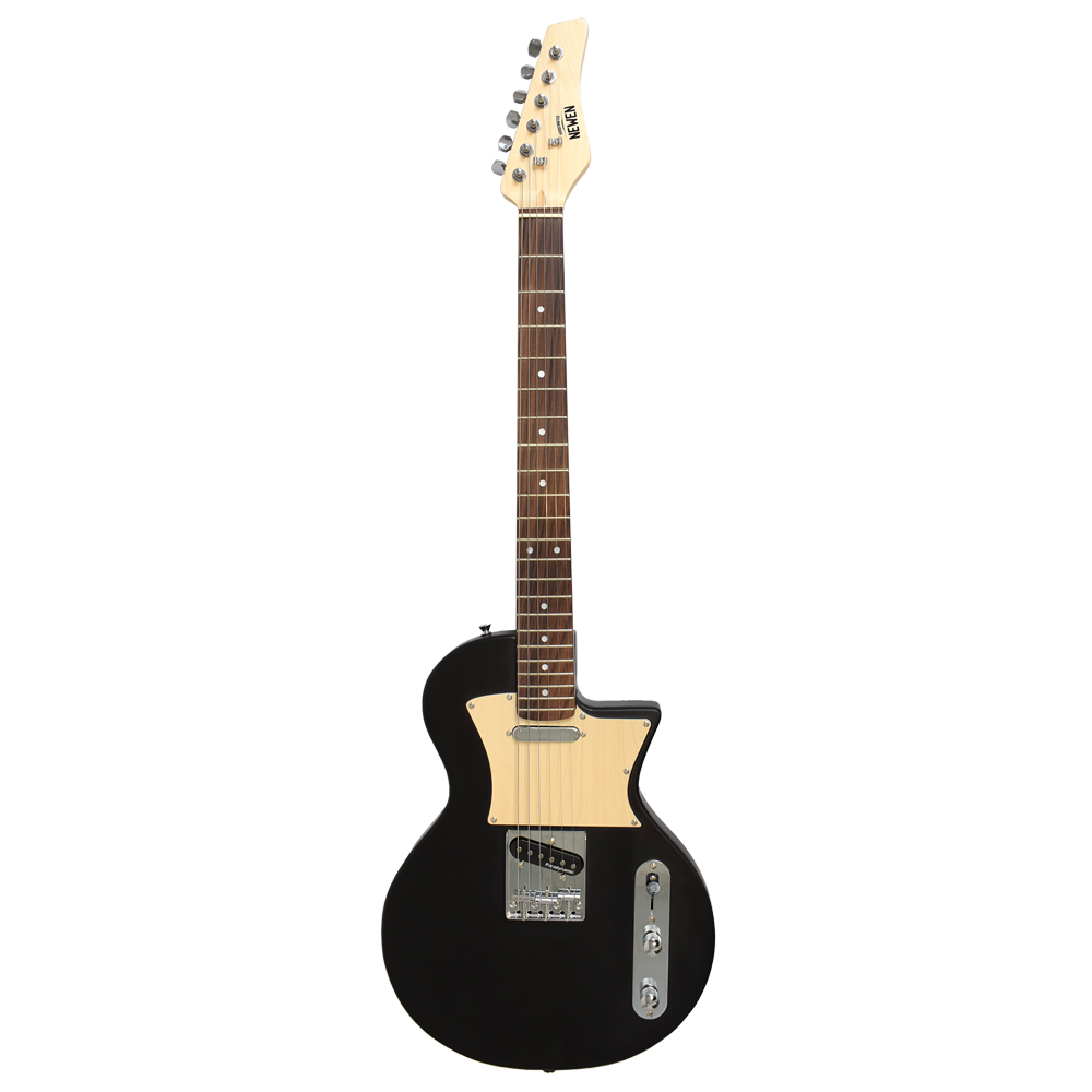 NEWEN FRIZZ Style Electric Guitar Made in Argentina, Black