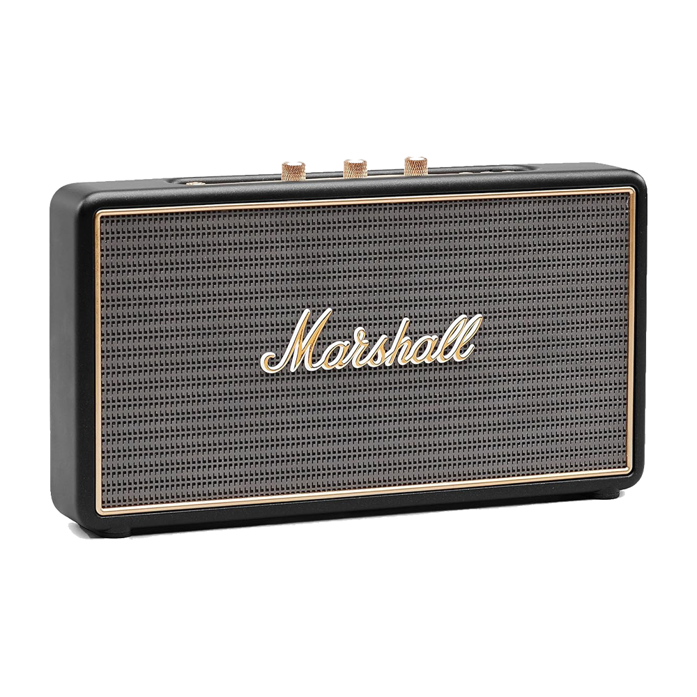 Marshall Stockwell Portable Bluetooth Speaker with Case (Black) - Open Box