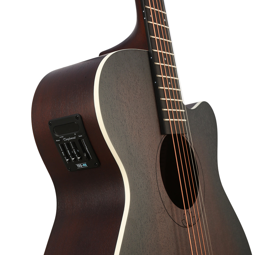 Tanglewood Lotus Series TLF-4CE – Special Edition Super Folk Cutaway Semi Acoustic Guitar