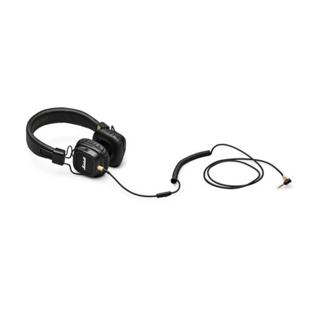 Marshall Major II On-Ear Wired Headphones (Black) - Open Box