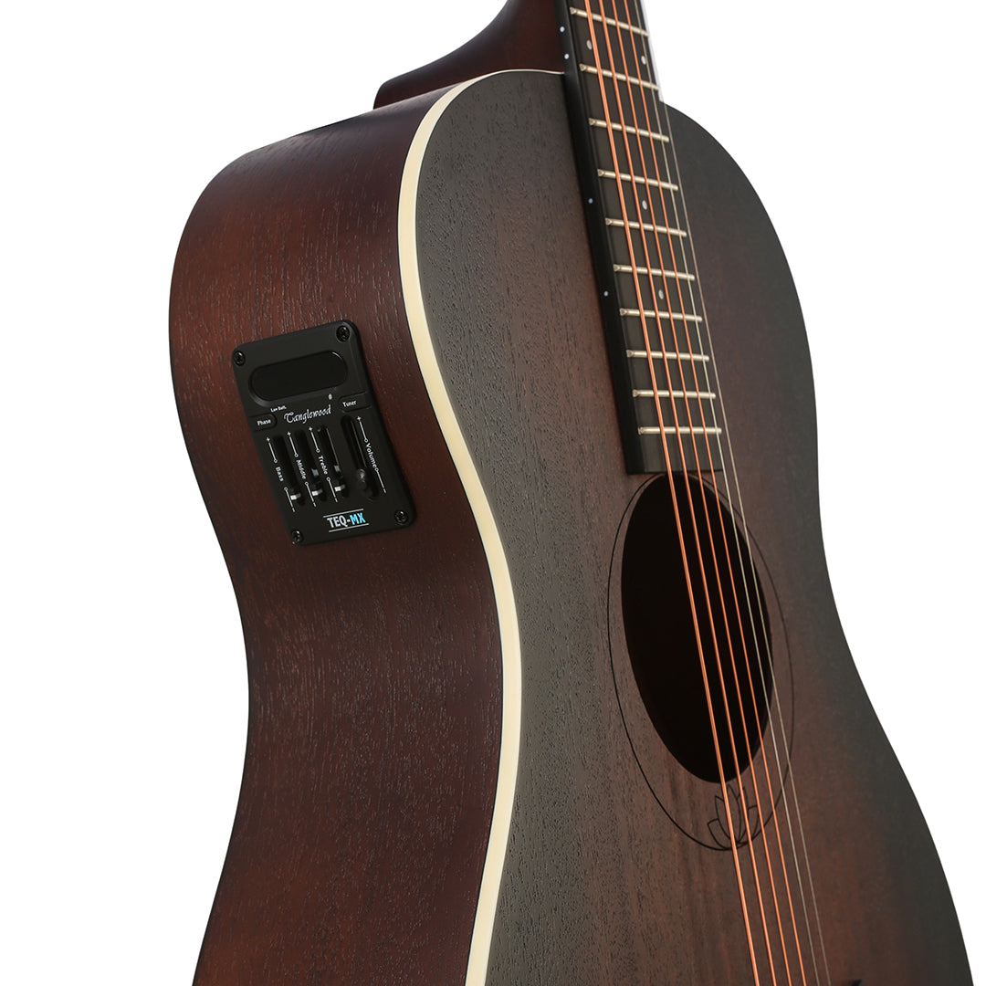 Tanglewood Lotus Series TLF-8E – Special Edition Parlour Semi Acoustic Guitar
