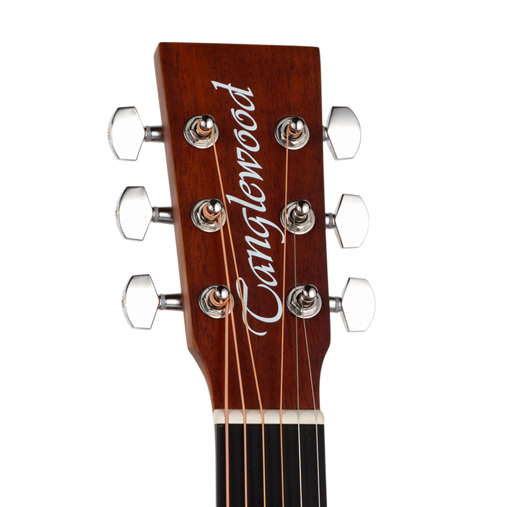 Tanglewood Crossroads TC3 Acoustic Guitar, Orchestra, Whiskey Burst Satin Finish