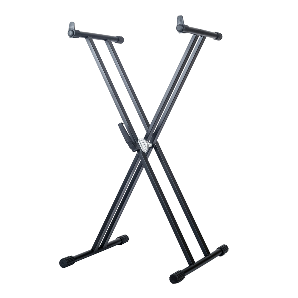 Hebikuo QA210 X-Shape Double Keyboard Stand