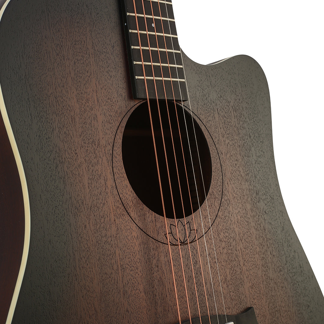 Tanglewood Lotus Series TLF-5C – Special Edition Dreadnaught Cutaway Acoustic Guitar